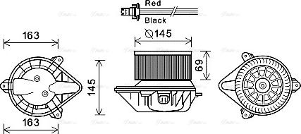 Ava Quality Cooling RT8582 - Ventilatore abitacolo autozon.pro