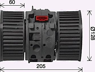 Ava Quality Cooling RT8654 - Ventilatore abitacolo autozon.pro