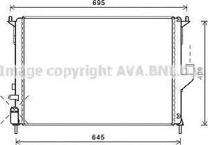 Ava Quality Cooling RT2477 - Radiatore, Raffreddamento motore autozon.pro