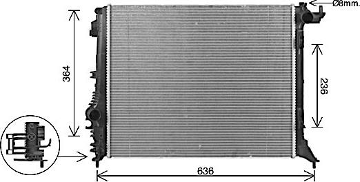 Ava Quality Cooling RT2648 - Radiatore, Raffreddamento motore autozon.pro