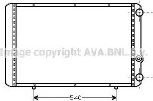 Ava Quality Cooling RT 2155 - Radiatore, Raffreddamento motore autozon.pro