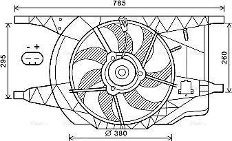 Ava Quality Cooling RT 7546 - Ventola, Raffreddamento motore autozon.pro