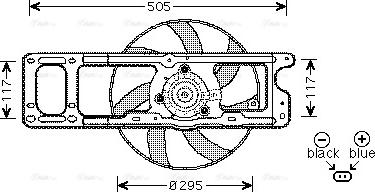 Ava Quality Cooling RT 7537 - Ventola, Raffreddamento motore autozon.pro