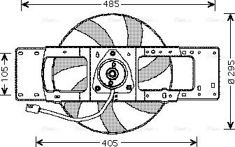 Ava Quality Cooling RT 7528 - Ventola, Raffreddamento motore autozon.pro