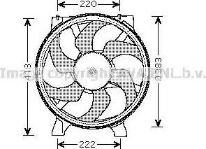 Ava Quality Cooling RT 7523 - Ventola, Raffreddamento motore autozon.pro