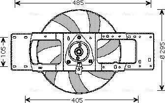 Ava Quality Cooling RT 7527 - Ventola, Raffreddamento motore autozon.pro