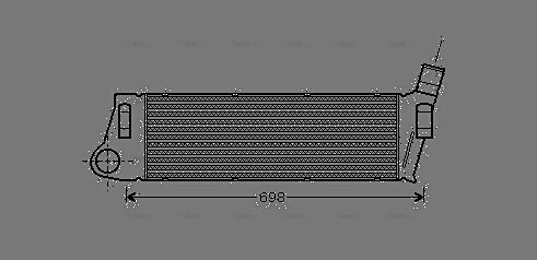 Ava Quality Cooling RTA4316 - Intercooler autozon.pro