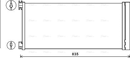 Ava Quality Cooling RTA5626D - Condensatore, Climatizzatore autozon.pro