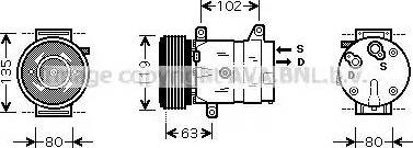 Ava Quality Cooling RT K440 - Compressore, Climatizzatore autozon.pro