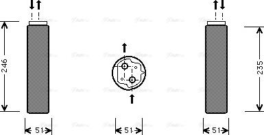 Ava Quality Cooling RT D094 - Essiccatore, Climatizzatore autozon.pro