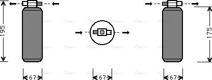 Ava Quality Cooling RT D015 - Essiccatore, Climatizzatore autozon.pro