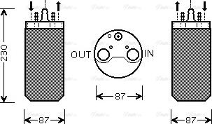 Ava Quality Cooling RT D350 - Essiccatore, Climatizzatore autozon.pro