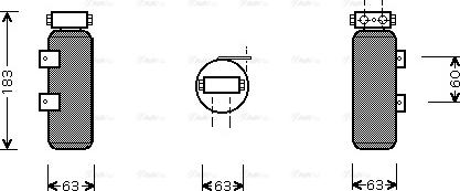 Ava Quality Cooling RT D287 - Essiccatore, Climatizzatore autozon.pro