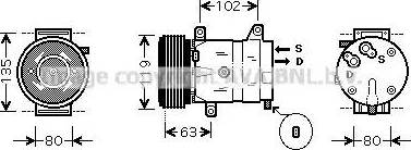 Ava Quality Cooling RT K404 - Compressore, Climatizzatore autozon.pro