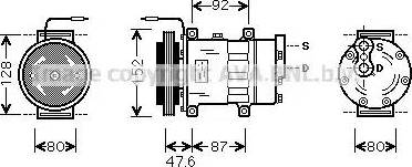 Ava Quality Cooling RT K434 - Compressore, Climatizzatore autozon.pro