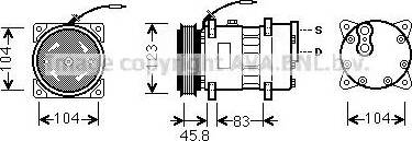 Ava Quality Cooling RT K435 - Compressore, Climatizzatore autozon.pro