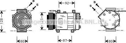 Ava Quality Cooling RT K046 - Compressore, Climatizzatore autozon.pro