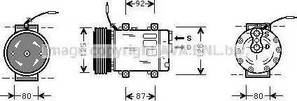 Ava Quality Cooling RT K067 - Compressore, Climatizzatore autozon.pro