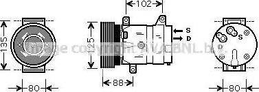 Ava Quality Cooling RT K367 - Compressore, Climatizzatore autozon.pro