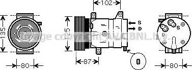 Ava Quality Cooling RT K311 - Compressore, Climatizzatore autozon.pro