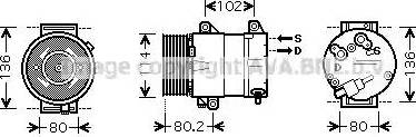 Ava Quality Cooling RT K381 - Compressore, Climatizzatore autozon.pro