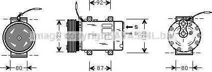 Ava Quality Cooling RT K243 - Compressore, Climatizzatore autozon.pro