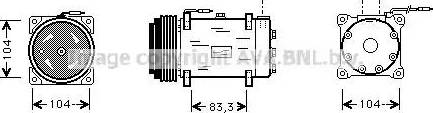 Ava Quality Cooling RT K242 - Compressore, Climatizzatore autozon.pro