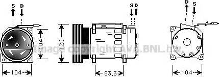 Ava Quality Cooling RT K282 - Compressore, Climatizzatore autozon.pro