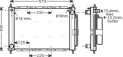 Ava Quality Cooling RT M405 - Gruppo raffreddamento autozon.pro