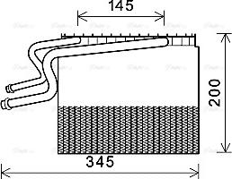 Ava Quality Cooling RT V465 - Evaporatore, Climatizzatore autozon.pro