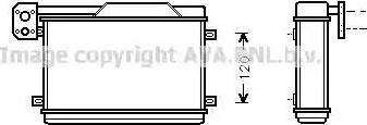 Ava Quality Cooling SB 6013 - Scambiatore calore, Riscaldamento abitacolo autozon.pro