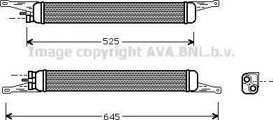 Ava Quality Cooling SB 3045 - Radiatore olio, Olio motore autozon.pro