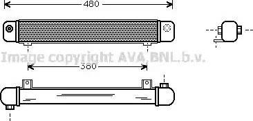 Ava Quality Cooling SB 3018 - Radiatore olio, Cambio automatico autozon.pro