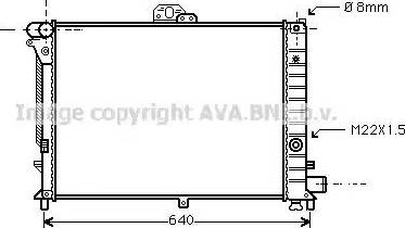 Ava Quality Cooling SB 2006 - Radiatore, Raffreddamento motore autozon.pro