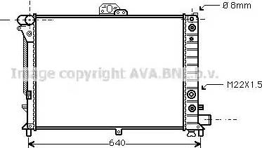 Ava Quality Cooling SB 2011 - Radiatore, Raffreddamento motore autozon.pro