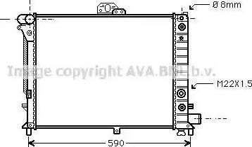 Ava Quality Cooling SB 2012 - Radiatore, Raffreddamento motore autozon.pro