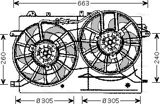 Ava Quality Cooling SB 7503 - Ventola, Raffreddamento motore autozon.pro