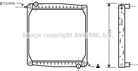 Ava Quality Cooling SCA2010 - Radiatore, Raffreddamento motore autozon.pro