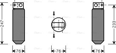 Ava Quality Cooling SCD014 - Essiccatore, Climatizzatore autozon.pro