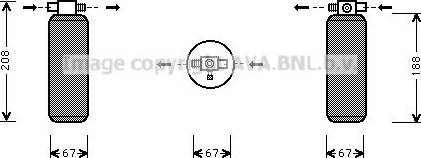 Ava Quality Cooling SCD013 - Essiccatore, Climatizzatore autozon.pro