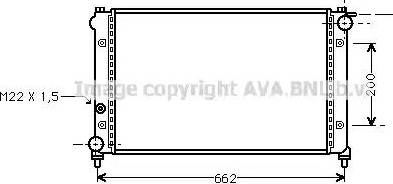 Ava Quality Cooling ST 2005 - Radiatore, Raffreddamento motore autozon.pro