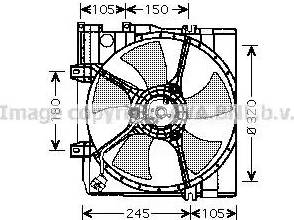 Ava Quality Cooling SU 7508 - Ventola, Raffreddamento motore autozon.pro