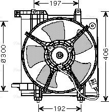 Ava Quality Cooling SU 7503 - Ventola, Raffreddamento motore autozon.pro