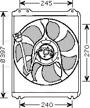 Ava Quality Cooling SU 7514 - Ventola, Raffreddamento motore autozon.pro