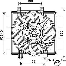 Ava Quality Cooling SU7515 - Ventola, Raffreddamento motore autozon.pro