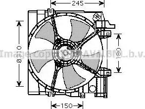 Ava Quality Cooling SU 7513 - Ventola, Raffreddamento motore autozon.pro