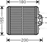 Ava Quality Cooling SZ 6093 - Scambiatore calore, Riscaldamento abitacolo autozon.pro