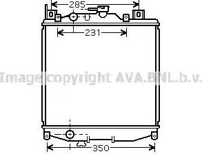 Ava Quality Cooling SZ 2022 - Radiatore, Raffreddamento motore autozon.pro