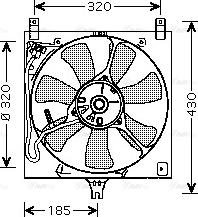 Ava Quality Cooling SZ 7504 - Ventola, Raffreddamento motore autozon.pro