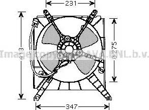 Ava Quality Cooling SZ 7502 - Ventola, Raffreddamento motore autozon.pro